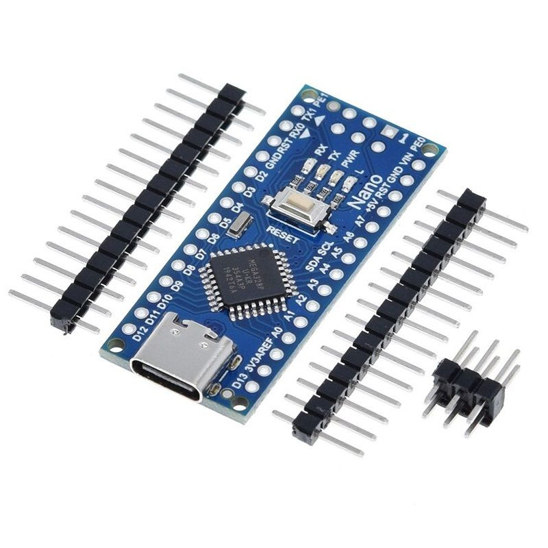 Контроллер Arduino NANO TYPE-C V3.0 (совместимый) Atmega 328 CH340 нераспаянная